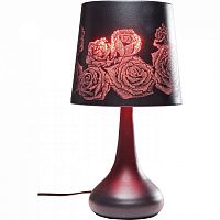 лампа настольная rose мультиколор с рисунком розы в Армавире