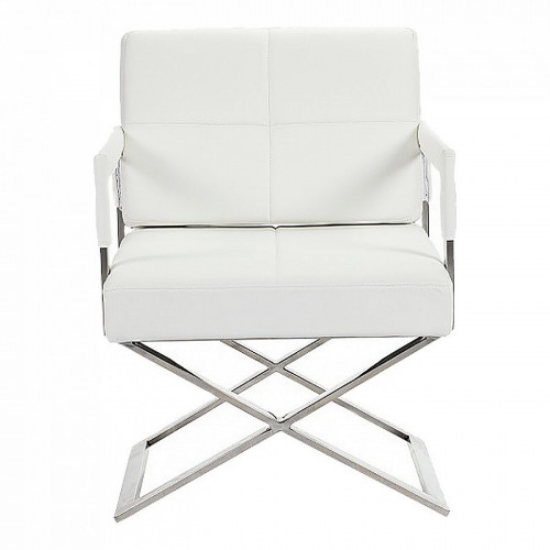 кресло aster x chair кожа белое в Армавире