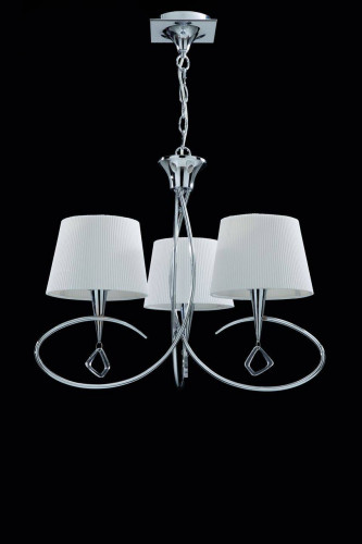 подвесная люстра mantra mara chrome - white 1640 в Армавире