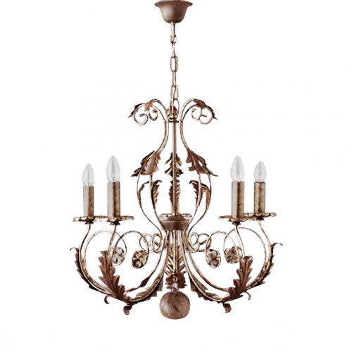 люстра 4962/5_v0580 от mm lampadari коричневая в Армавире