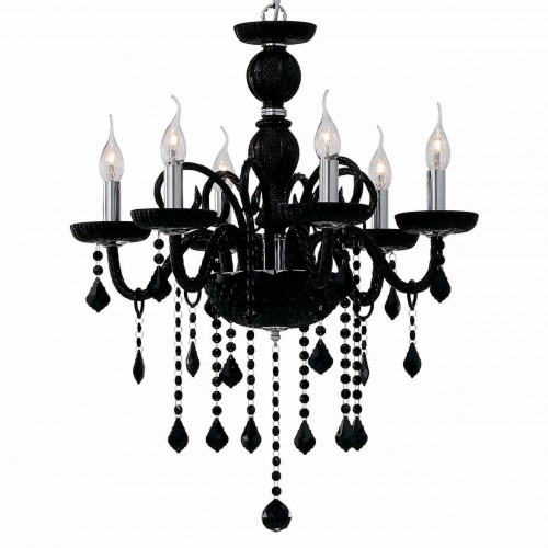 подвесная люстра ideal lux giudecca sp6 nero в Армавире