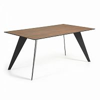 стол nack 160x90 черный, фарфоровый corten c366k10 от la forma (ex julia grup) в Армавире
