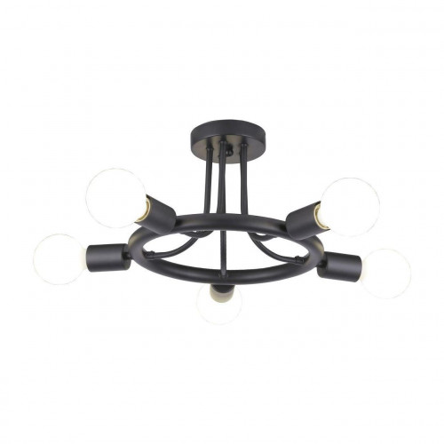 потолочная люстра arte lamp a6063pl-5bk в Армавире