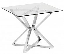 стол журнальный cube silver хром в Армавире