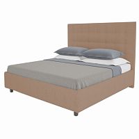 кровать двуспальная 160х200 серо-коричневая royal black в Армавире