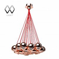 подвесная люстра mw-light котбус 2 492011919 медь в Армавире