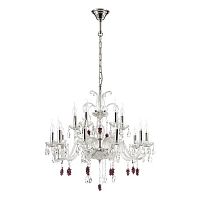 подвесная люстра odeon light bocciolo 3946/15 хром в Армавире