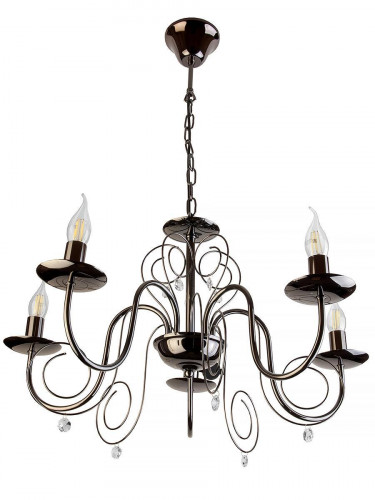 подвесная люстра toplight sylvia tl6040d-05bc в Армавире