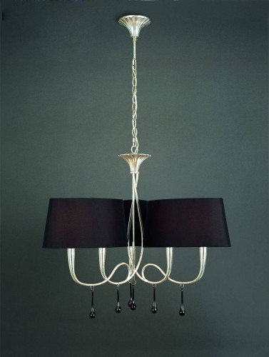 подвесная люстра mantra paola painted silver 3530 в Армавире