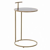 стол glass circle золотой, черный в Армавире