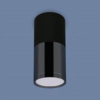 потолочный светодиодный светильник elektrostandard dlr028 6w 4200k черный матовый 4690389121999 в Армавире