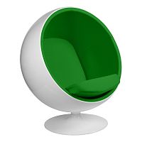 кресло eero aarnio style ball chair зеленое в Армавире