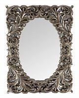 зеркало прямоугольное настенное серебро массимо florentine silver в Армавире