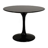 стол журнальный eero saarinen style tulip table черный в Армавире
