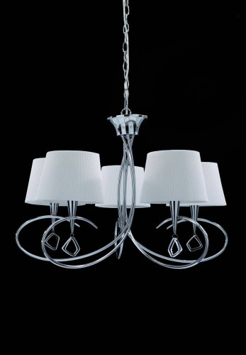 подвесная люстра mantra mara chrome - white 1641 в Армавире