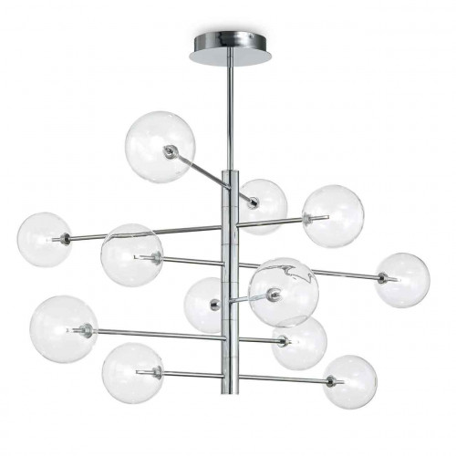 подвесная люстра ideal lux equinoxe sp12 cromo в Армавире