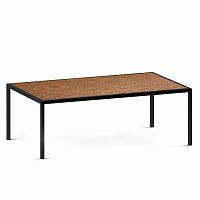 стол журнальный london ultra lite black темный дуб в Армавире