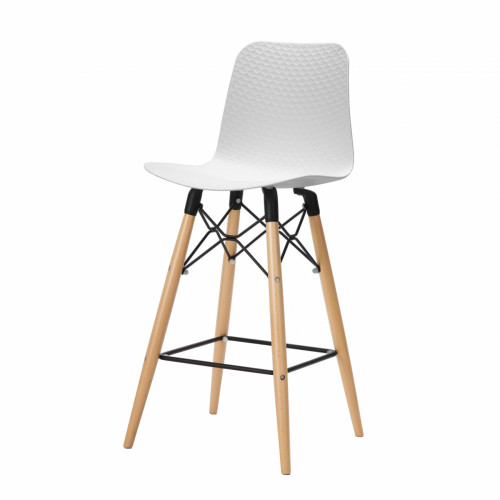 полубарный стул eiffel (eames style) белый в Армавире
