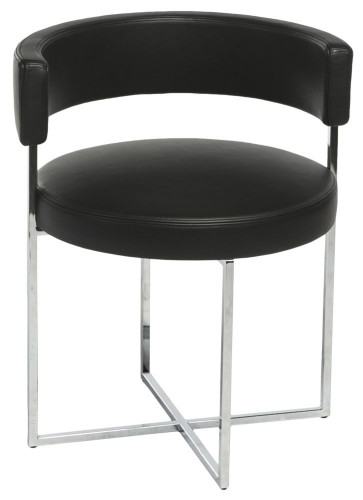 стул sirio black leather в Армавире
