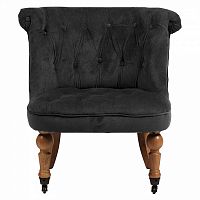 кресло amelie french country chair серый велюр м в Армавире