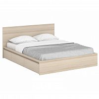 кровать деревянная двуспальная 160х200 розовая unit light white в Армавире