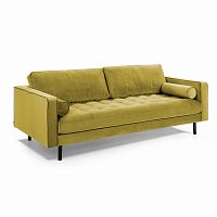 диван bogart sofa 2 двухместный темно-желтый от la forma (ex julia grup) в Армавире