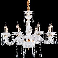подвесная люстра arte lamp nobile a6609lm-8go в Армавире