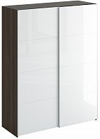 шкаф-купе slide 1700 белый глянец с коричневым в Армавире