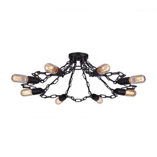 потолочная люстра arte lamp a9344pl-8bk в Армавире