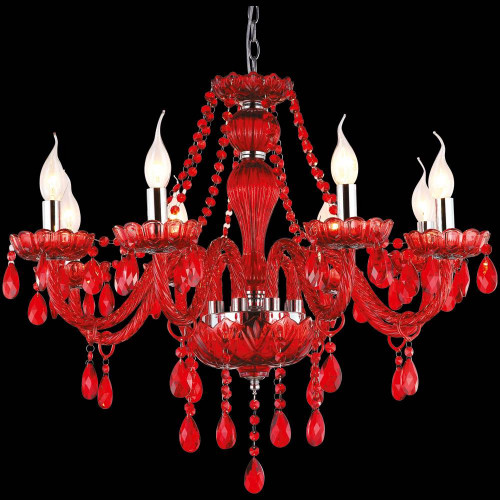 подвесная люстра arte lamp teatro a3964lm-8rd в Армавире