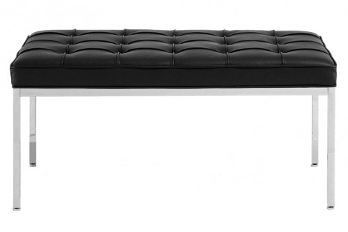 скамья bench черная кожа в Армавире