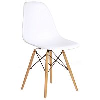 стул деревянный pc-015 белый (eames style) в Армавире