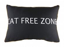 подушка с надписью cat free zone в Армавире