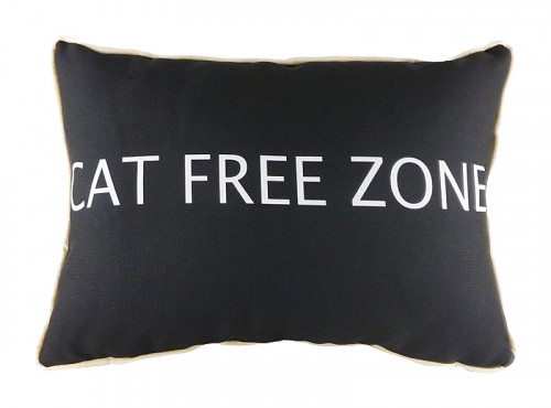 подушка с надписью cat free zone в Армавире