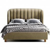 кровать двуспальная 180х200 бежевая tulip в Армавире