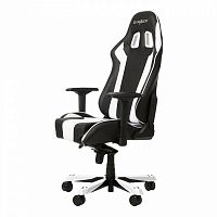 кресло геймерское dxracer king ks06 черно-белое в Армавире