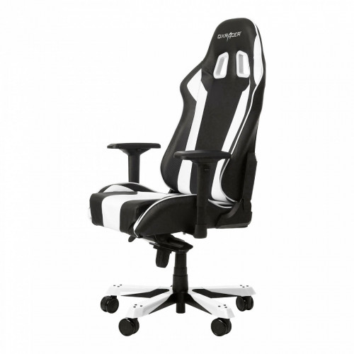 кресло геймерское dxracer king ks06 черно-белое в Армавире