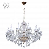 подвесная люстра mw-light каролина 6 367012812 золото в Армавире