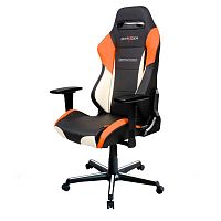 кресло геймерское dxracer drifting черно-бело-оранжевое в Армавире