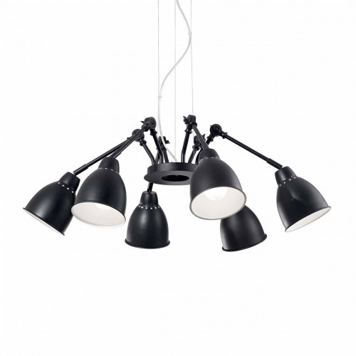 подвесная люстра ideal lux newton sp6 nero в Армавире