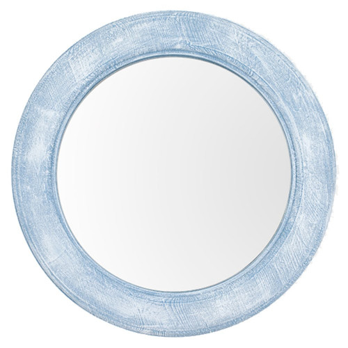 зеркало круглое голубое round window в Армавире