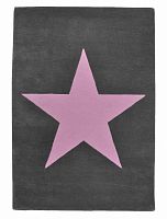 ковер wool star темно-серый-розовый в Армавире
