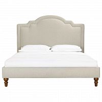 кровать двуспальная 160х200 бежевая cassis upholstered в Армавире