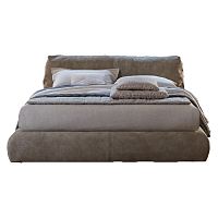 кровать двуспальная 180х200 серая sharpei в Армавире
