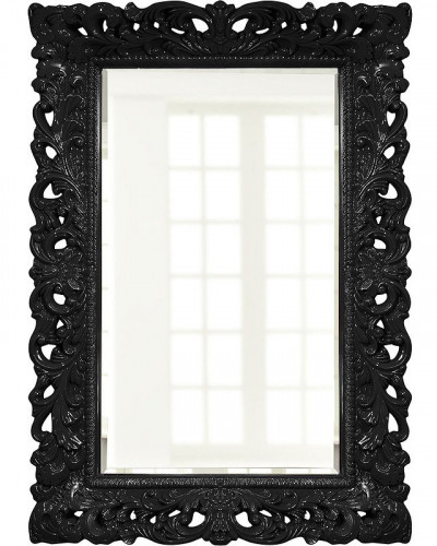 зеркало прямоугольное настенное черное гэрри gloss black в Армавире