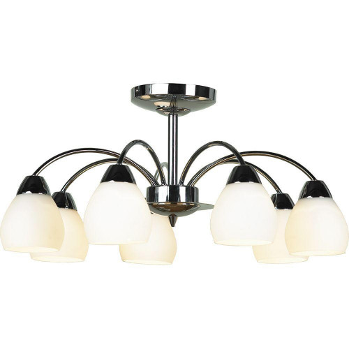 потолочная люстра lussole apiro grlsf-2403-07 белая в Армавире
