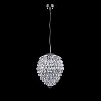 подвесной светильник crystal lux charme sp2+2 led chrome/transparent в Армавире