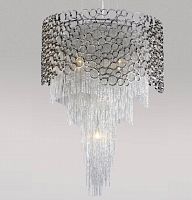 подвесной светильник crystal lux hauberk sp-pl8 d60 матовый никель в Армавире