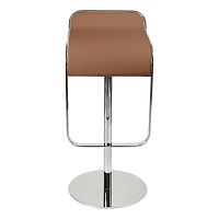 барный стул lem style piston stool коричневая кожа в Армавире