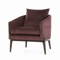 кресло copeland chair коричневое в Армавире